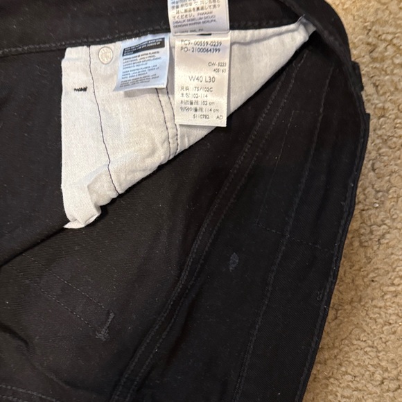 Levi's 559 Men's Relaxed Straight Black Jeans 40x30 - Picture 4 of 4